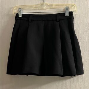 Zara Kids Black Pleated Skirt